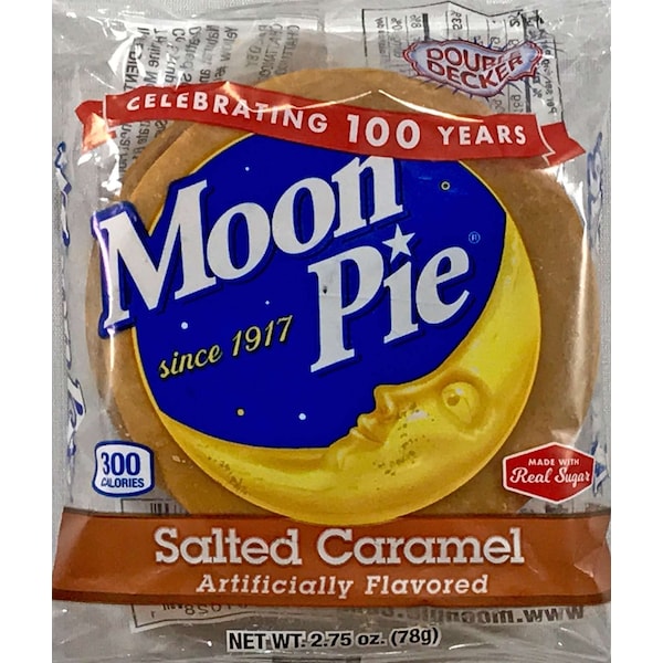Moonpie Moonpie Salted Caramel Double Decker Marshmallow Sandwich 2.75oz., PK81 81008 - main